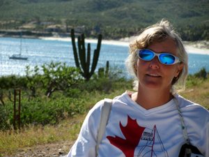 Barb overlooking anchorage
